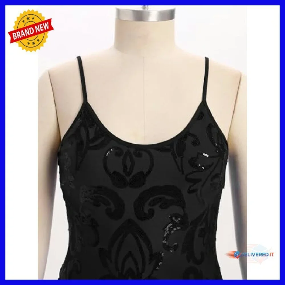 Sequin Fringe Bodysuit Latin Dance Leotard Rave Outfit XS-XL